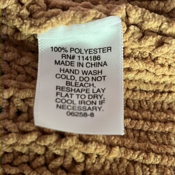 Arizona jean Company Long Turtleneck Sweater Size Small Pumpkin Ale - Picture 9 of 12